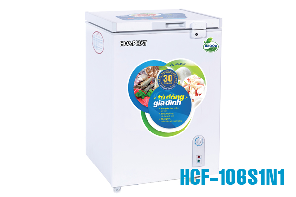 Tủ đông Hòa Phát 100 lít HFC-106 S1N1