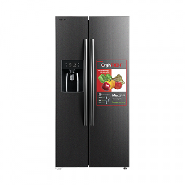Tủ lạnh Toshiba 493 Lít Side By Side Inverter GR-RS637WE-PMV(06)-MG