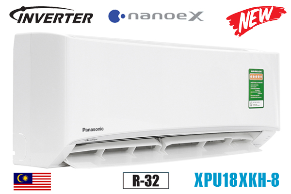 Điều hòa Panasonic 1 chiều inverter 18000BTU XPU18XKH-8(năm 2021)