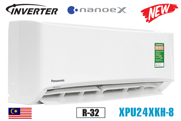 Điều hòa Panasonic 1 chiều inverter 24000BTU XPU24XKH-8(năm 2021)