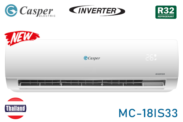 Điều hòa Casper Inverter 1 chiều 18000BTU MC-18IS33(mới 2022)