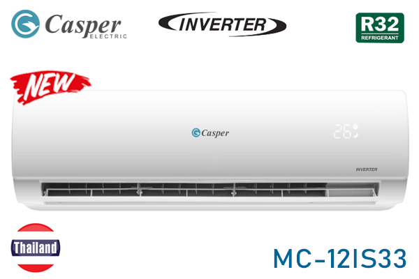 Điều hòa Casper Inverter 1 chiều 12000BTU MC-12IS33(mới 2022)