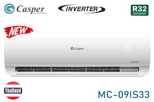 Điều hòa Casper Inverter 1 chiều 9000BTU MC-09IS33(mới 2022)