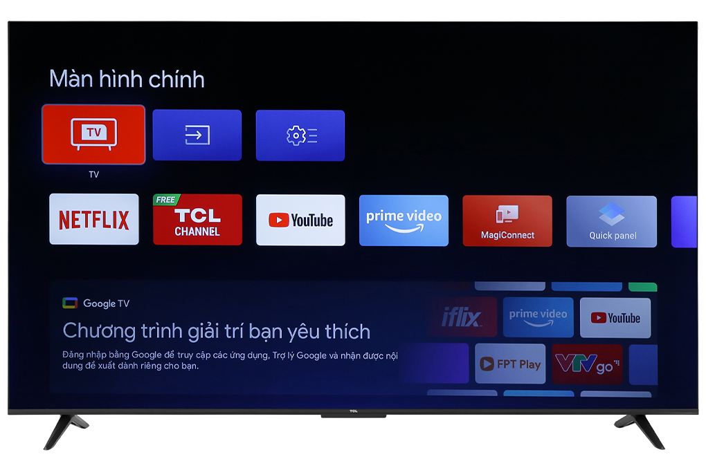 Google Tivi TCL 4K 65 inch 65P635(mới 2022)