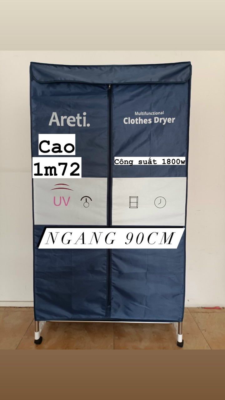 Tủ sấy quần áo Areti AD-01(năm 2022)