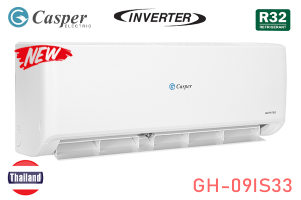 Điều hòa Casper Inverter 2 chiều 9000BTU GH-09IS33(năm 2022)