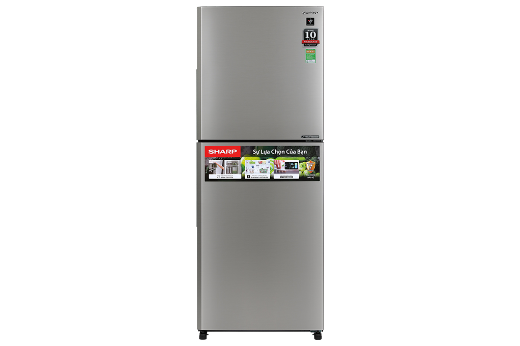 Tủ lạnh Sharp Inverter 330 lít SJ-XP352AE-SL(mới 2023)