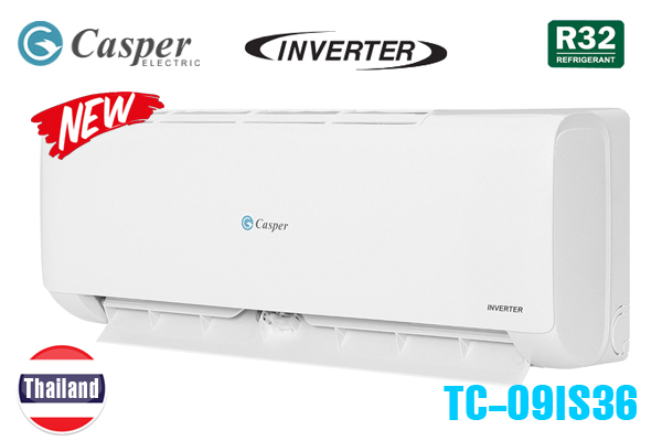 Điều hòa Casper Inverter 1 chiều 9000 BTU TC-09IS36(mới 2024)