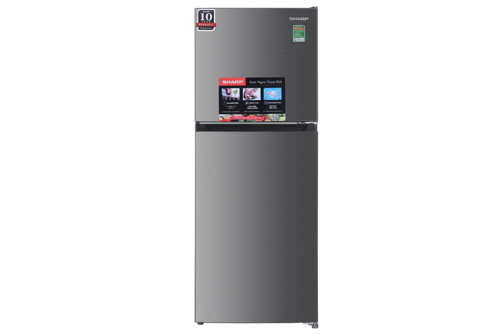 Tủ lạnh Sharp Inverter 197 lít SJ-X215V-SL(mới 2024)