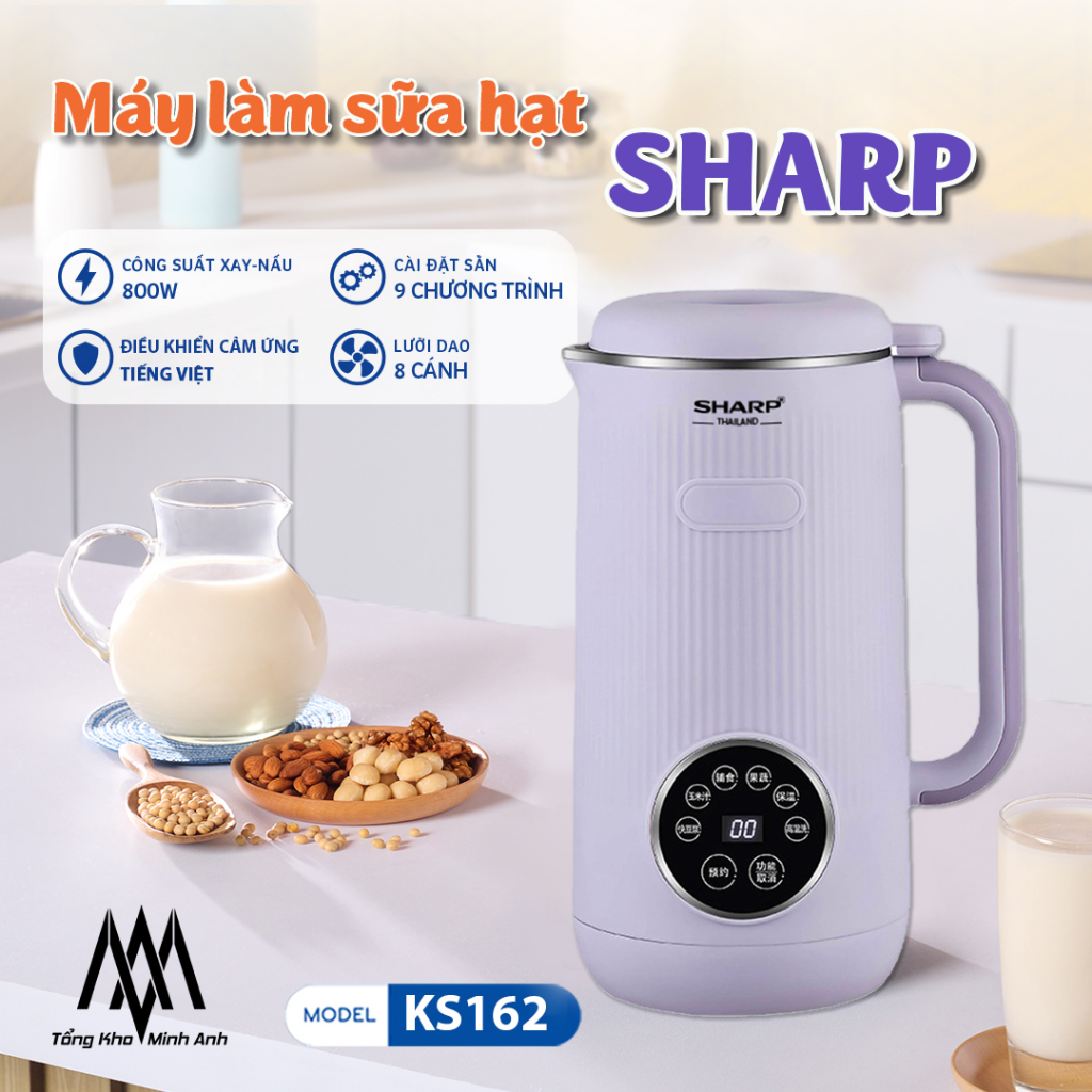 Máy làm sữa hạt Sharp KS-162