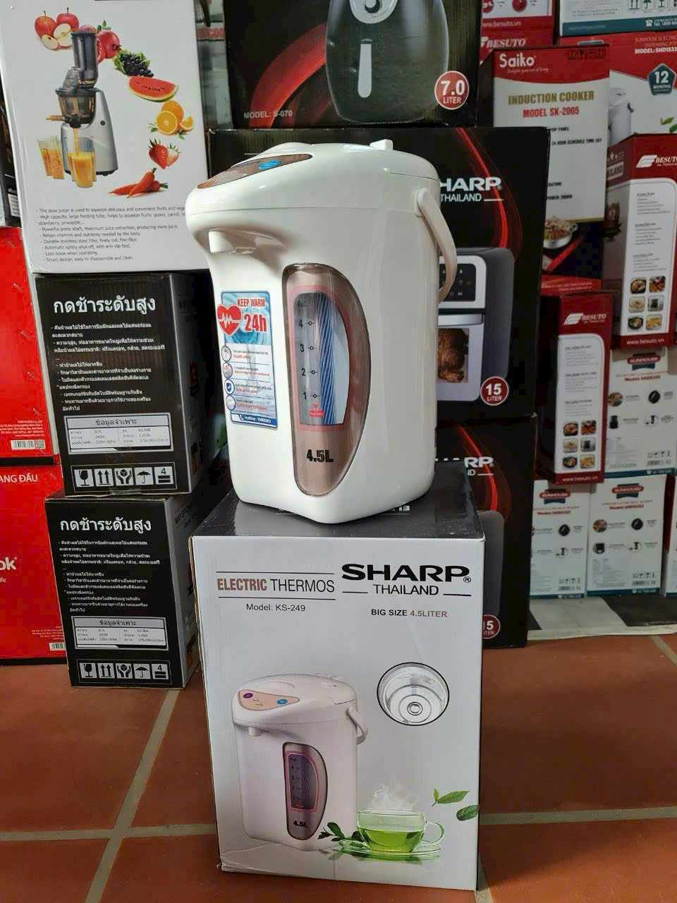 Bình thủy điện Sharp 4.5 lít KS-249