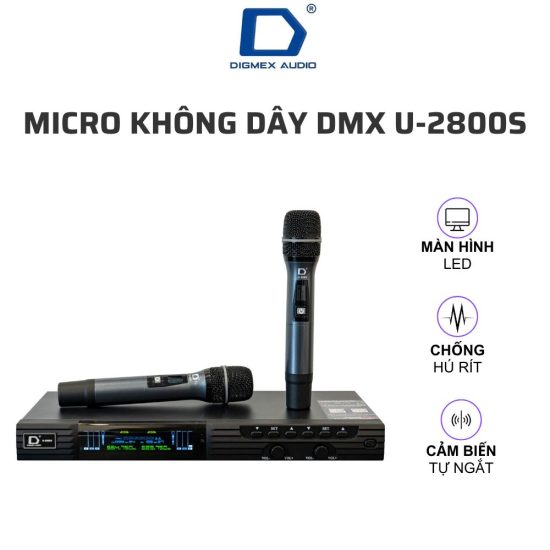 MICRO KHÔNG DÂY DMX U2800S