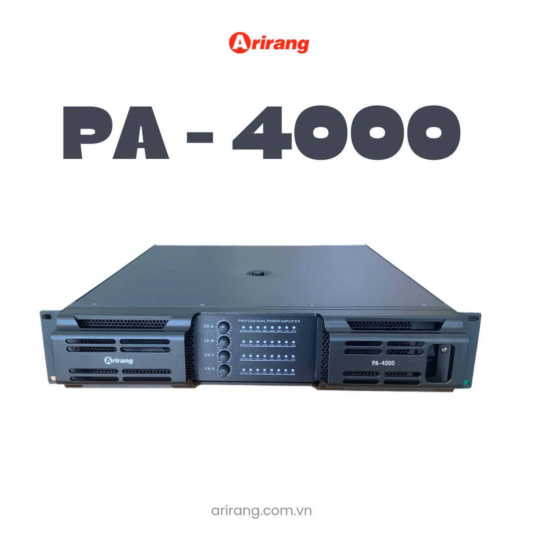 CỤC ĐẨY CÔNG SUẤT ARIRANG PA-4000