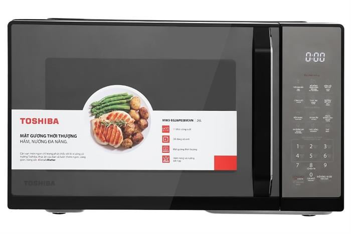 Lò vi sóng có nướng Toshiba 26 lít MW3-EG26PE(BM)VN(mẫu 2024)